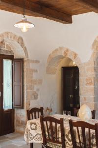 Posezení v ubytování Masseria Montanaro