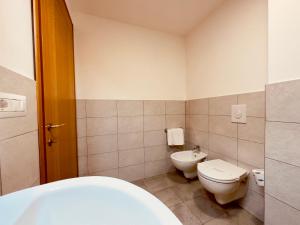 Koupelna v ubytování Hotel Baia di Talamone