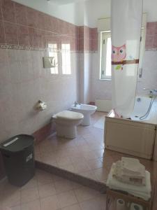 Koupelna v ubytování Bed and Breakfast Oasi