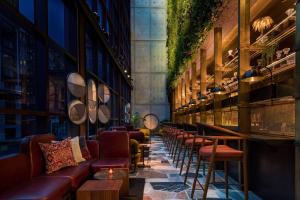 Posezení v ubytování Moxy NYC Chelsea + 37 fotografií
