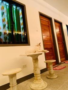 TV a/nebo společenská místnost v ubytování Capaclan Centro Private Room