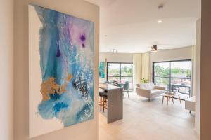 Posezení v ubytování Kippal - Modern Oasis - ApartHotel