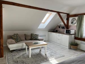 Kuchyňa alebo kuchynka v ubytovaní Apartmány Lavander Mikulov