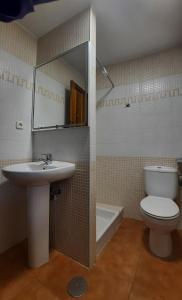 Phòng tắm tại Casa rural La Casina