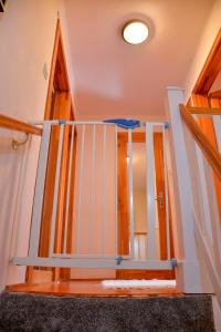 Postel nebo postele na pokoji v ubytování Lux Apartman Villa