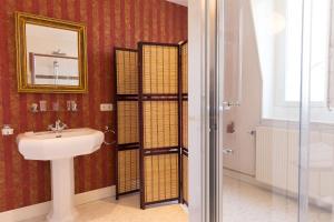 Koupelna v ubytování Maison Au Parc