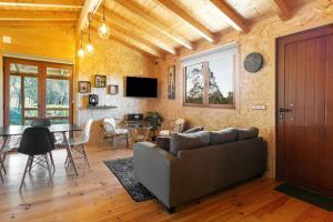 TV a/nebo společenská místnost v ubytování Rural Cottage