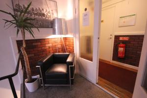 Posezení v ubytování Vattengrändens Vandrarhem & Hotel