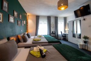 Posezení v ubytování Rooms BAUMAN