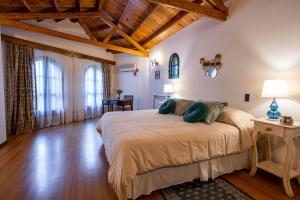 Cama ou camas em um quarto em Casona La Chiquita