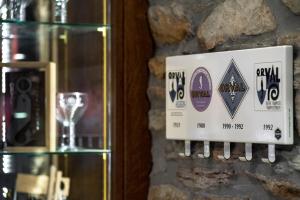 Certifikát, hodnocení, plakát nebo jiný dokument vystavený v ubytování Hotel Le Fournil