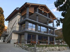 Budova, kde se bed and breakfast nachází