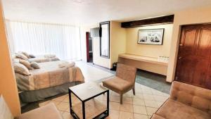 Χώρος καθιστικού στο HOTEL MARIA ISABEL DE IGUALA