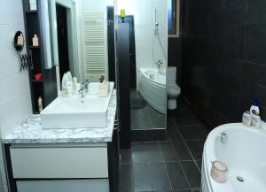 Ein Badezimmer in der Unterkunft Napoca Central Apartment