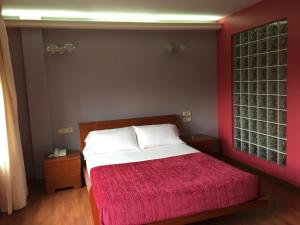 Postel nebo postele na pokoji v ubytování Motel Abalo