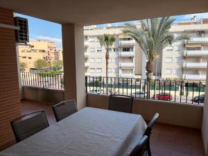 Balkón nebo terasa v ubytování Apartamento Canet d’en Berenguer