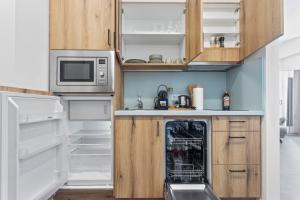 Η κουζίνα ή μικρή κουζίνα στο Flatista Homes - Aubing +14 φωτογραφίες