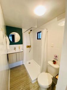Koupelna v ubytování Lodge Mini Refugio
