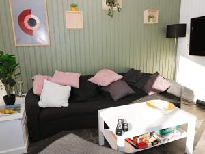 Χώρος καθιστικού στο 10 person holiday home in Hadsund-By Traum