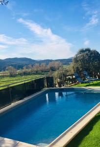 Bazén v ubytování LE PALADIN Porto Pollo Villa privée avec piscine chauffée nebo v jeho okolí