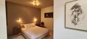 Cama o camas de una habitación en Alliance Hotel Ieper Centrum