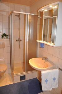 Kupatilo u objektu Lungau Apartment - Ferienwohnung Haus Esl