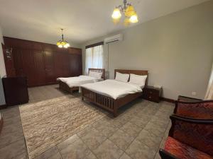 Een bed of bedden in een kamer bij Wag Hill Homestay