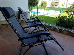 Basen w obiekcie Beautiful apartment in La Carihuela, Torremolinos lub w pobliżu