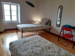 Posteľ alebo postele v izbe v ubytovaní Maison du Soleil chez Isa