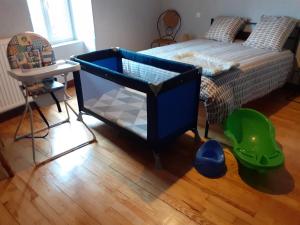 Posteľ alebo postele v izbe v ubytovaní Maison du Soleil chez Isa
