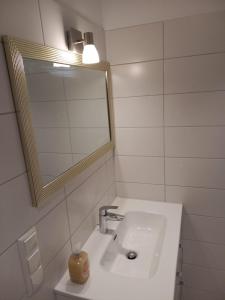 Koupelna v ubytování Elb Nest Gästehaus