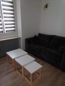 Posezení v ubytování Gîte K&C Andance