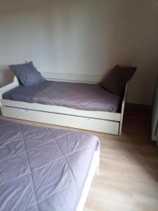 Postel nebo postele na pokoji v ubytování Gîte K&C Andance
