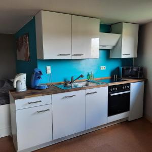 Kuchyň nebo kuchyňský kout v ubytování Studio Klimt Eupen + 10 fotografií