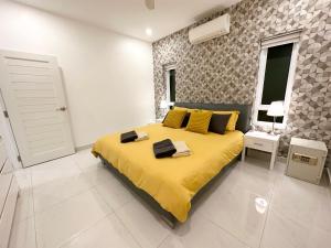 Postel nebo postele na pokoji v ubytování View Talay Villas - Luxury, 2 Bedroom - private pool villa, 500m from Jomtien beach - VTV 45