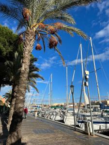 Fotografia z galérie ubytovania Duplex meublé avec terrasse dans résidence avec piscine v destinácii Cap d'Agde