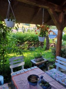 Zahrada ubytování Chalupa pod Lysou - Apartma 4rooms
