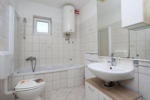 Koupelna v ubytování Apartment Rozman