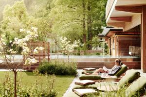 Vonkajšia záhrada v ubytovaní MalisGarten Green Spa Hotel