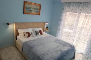 Krevet ili kreveti u jedinici u okviru objekta Panorama Sea Esta 2 bedroom with sea view