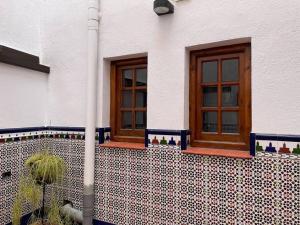 A balcony or terrace at Habitación con encanto