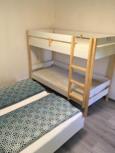Postel nebo postele na pokoji v ubytování Apartmány Viktorín