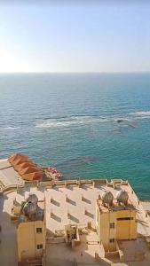 - une vue aérienne sur un complexe sur la plage dans l'établissement الاسكندرية, à Alexandrie