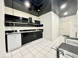 Kjøkken eller kjøkkenkrok på Lux City Center in Kvartal 95