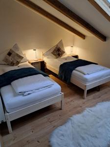 Postel nebo postele na pokoji v ubytování Appartement Fortuna