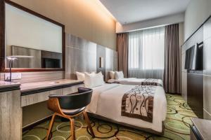 TV a/nebo společenská místnost v ubytování Ano Hotel + 37 fotografií