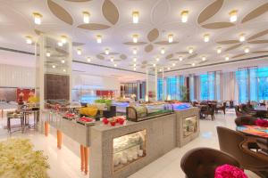 Prostor za sedenje u objektu Wen Ling International Hotel