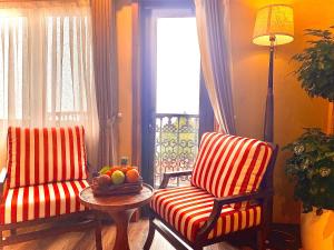 Posezení v ubytování HOTEL DE SAPA
