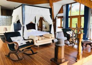 Posezení v ubytování Patatran Village Hotel