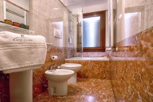 Et badeværelse på Residenza Goldoni